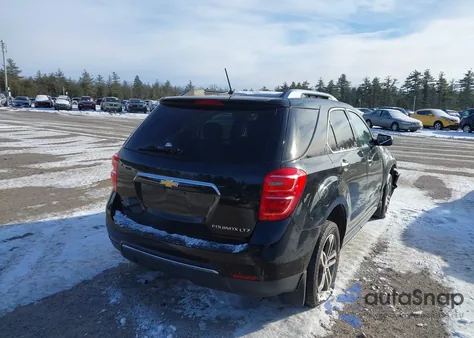 2016 Chevrolet Equinox Ltz from USA, damaged, VIN 2GNFLGEK2G6308137